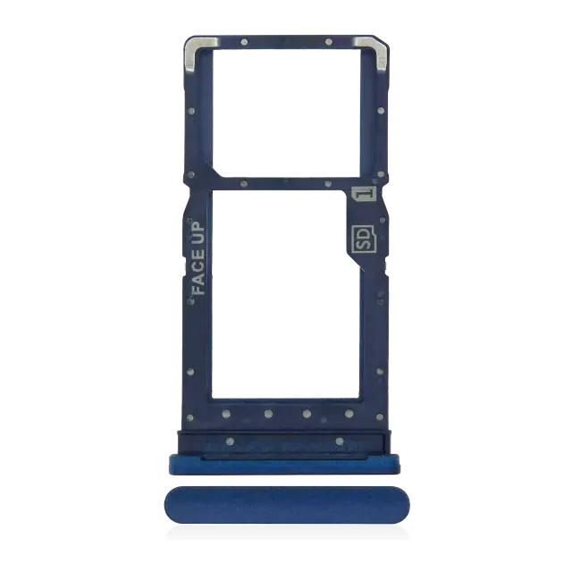 Tiroir SIM pour Motorola Moto G Play (XT2093 / 2021) (origine, Misty Blue)