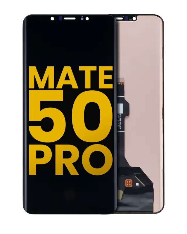 Écran OLED sans châssis pour Huawei Mate 50 Pro (reconditionné, toutes couleurs)