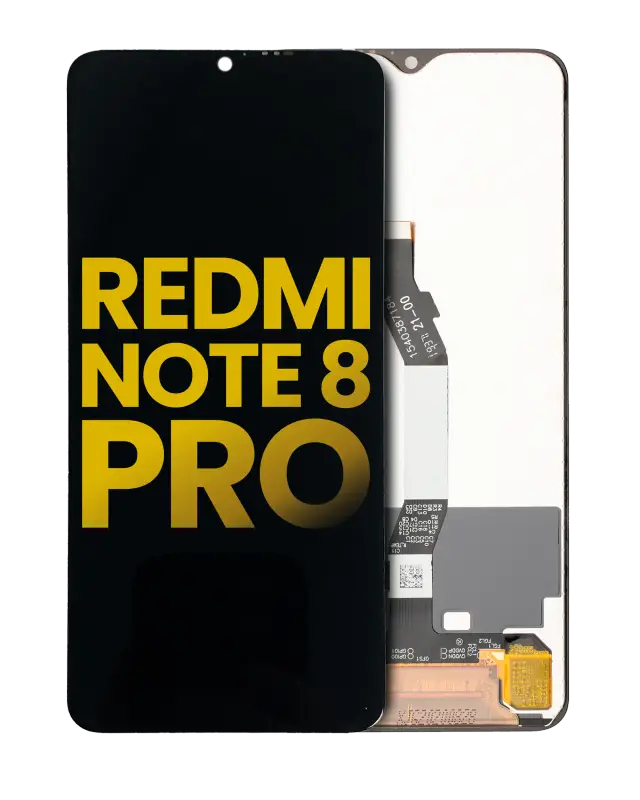 Écran LCD sans châssis pour Xiaomi Redmi Note 8 Pro (reconditionné, toutes couleurs)