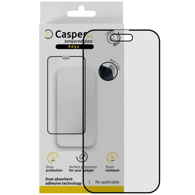 Verre trempé pour iPhone Air (blister, transparent) — réf. 107282215134