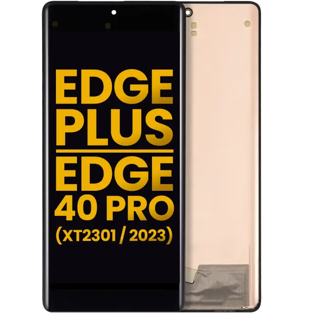 Écran OLED sans châssis pour Motorola Moto Edge Plus / Edge 40 Pro (XT2301 / 2023) (reconditionné, toutes couleurs)
