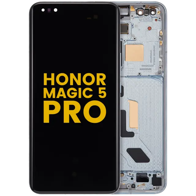 Écran OLED avec châssis pour Honor Magic 5 Pro (reconditionné, Meadow Green)