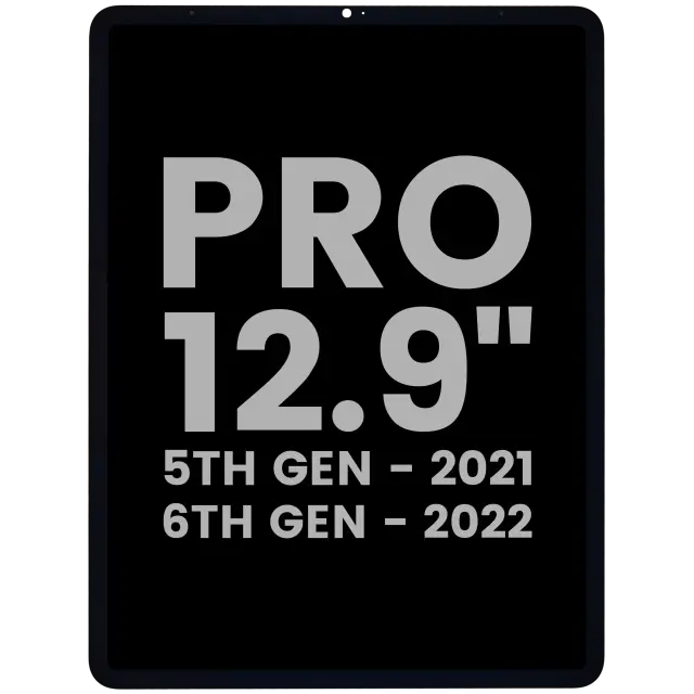 Écran pour Apple iPad Pro 12.9" 5th Gen (2021) / Pro 12.9" 6th Gen (2022) (origine d'occasion, toutes couleurs)