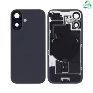 Cache Arrière Aftermarket (PIEC) Apple iPhone 16 Noir