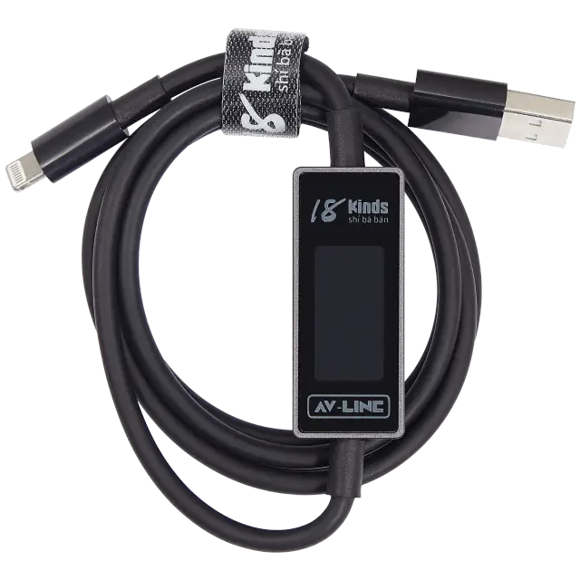 Câble de diagnostic AV Line Pro Fast Power — intensité et tension (Lightning vers USB)