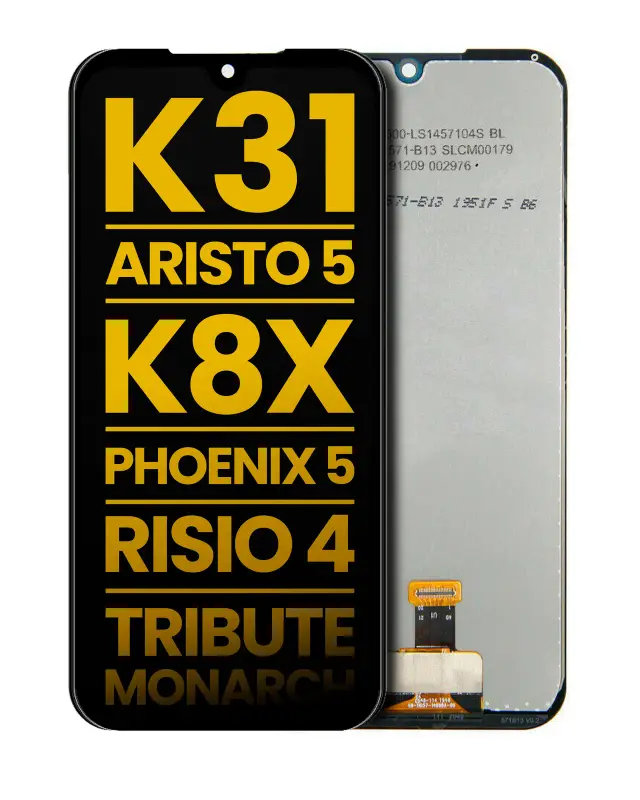 Écran pour LG K31 / Aristo 5 / LG K8X / Q31 / LG Phoenix 5 / LG Risio 4 / Tribute Monarch (reconditionné, toutes couleurs)