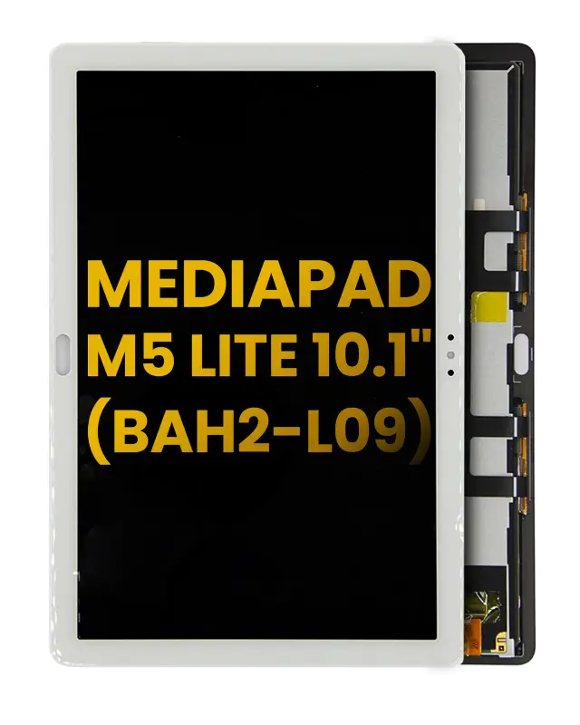 Écran LCD sans châssis pour Huawei MediaPad M5 Lite 10.1" (BAH2-L09) (reconditionné, blanc)