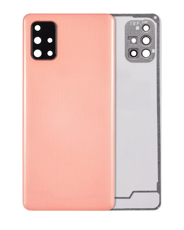 Vitre arrière pour Samsung Galaxy A71 4G (A715 / 2020) (compatible premium, Prism Crush Pink)