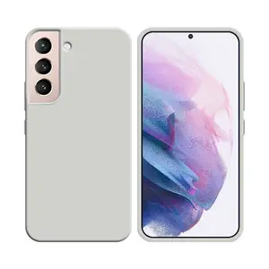 Coque Silicone Compatible pour Samsung Galaxy S21 Plus 5G G996 (#9) Blanc
