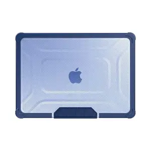 Coque de Protection Renforcée avec Support Apple MacBook Pro Retina 14" M1 Pro/M1 Max (2021) A2442 — Bleu Marine