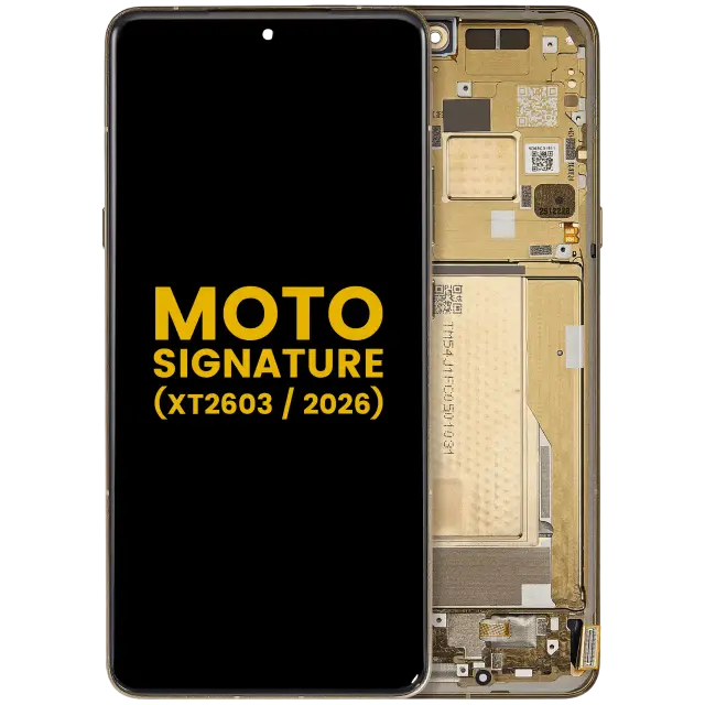 Écran OLED avec châssis pour Motorola Moto Signature (XT2603 / 2026) (reconditionné, Martini Olive)