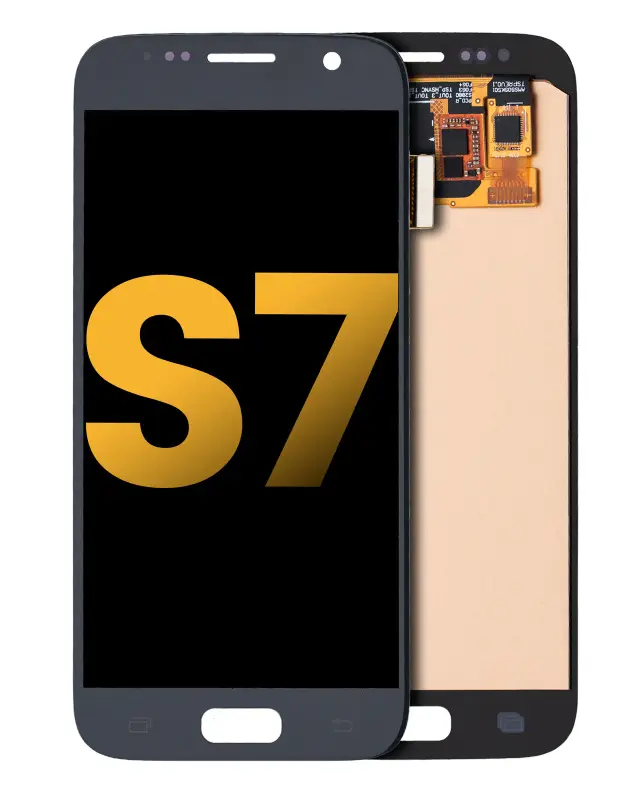 Écran OLED sans châssis pour Samsung Galaxy S7 (reconditionné, Black Onyx)