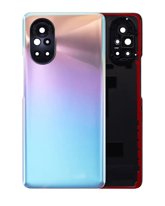 Vitre arrière pour Huawei Nova 8 (argent)