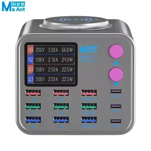 Station de Chargement MaAnt DianBa No.2 (3x Type-C + 9x USB + Chargeur sans Fil) 300W