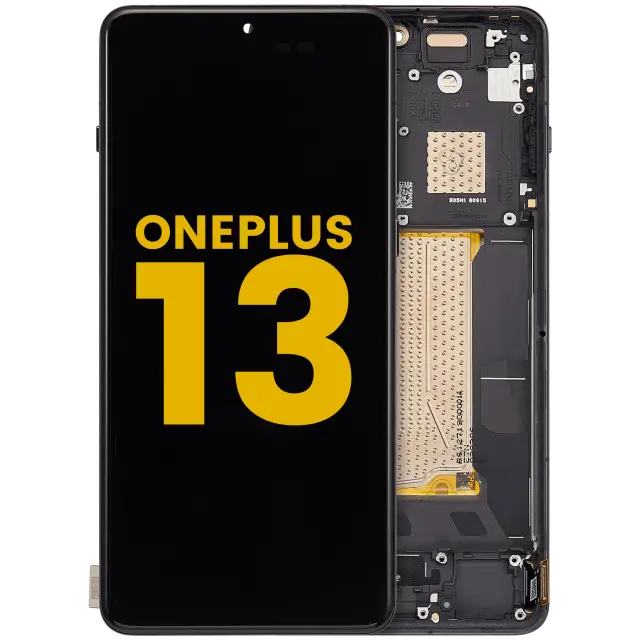 Écran OLED avec châssis pour OnePlus 13 (reconditionné, Black Eclipse)
