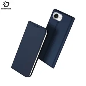 Housse de Protection Skin Pro Dux Ducis pour Apple iPhone 16e Bleu