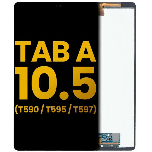 Écran pour Samsung Galaxy Tab A 10.5" (T590 / T595 / T597) (2018) (reconditionné, noir)