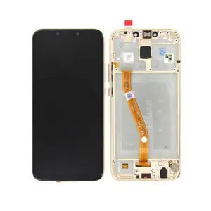 Écran Tactile OEM avec Châssis Huawei Mate 20 Lite Or