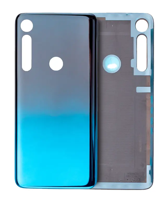 Vitre arrière pour Motorola One Macro (XT2016 / 2019) (Space Blue)