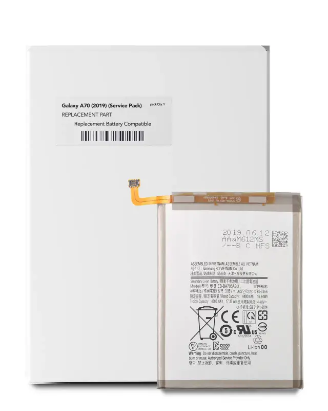 Batterie pour Samsung Galaxy A70 (A705 / 2019) (pack service origine)