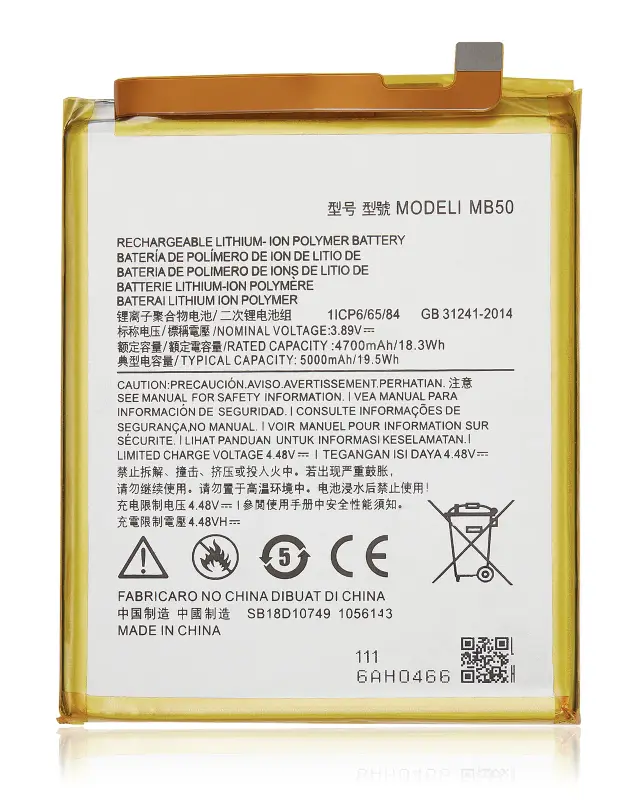 Batterie pour Motorola Edge 5G (XT2141 / 2021) / Moto G200 5G (XT2175 / 2022) (MB50)
