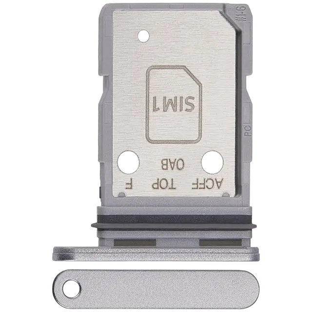 Tiroir SIM pour Samsung Galaxy A36 5G (A366 / 2025) (blanc)