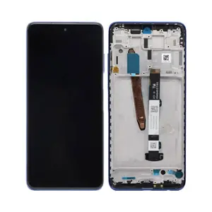 Écran Tactile avec Châssis Xiaomi Poco X3 NFC Gris Sidéral