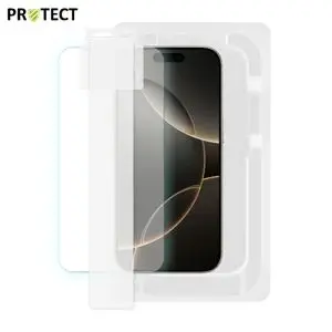 Verre Trempé (x2) avec Applicateur Installation Facile PROTECT pour Apple iPhone 16 Pro