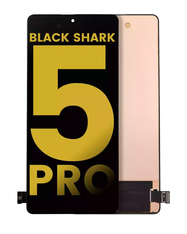 Écran OLED sans châssis pour Xiaomi Black Shark 5 Pro (reconditionné, toutes couleurs)