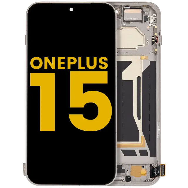 Écran OLED avec châssis pour OnePlus 15 (reconditionné, Sand Storm)