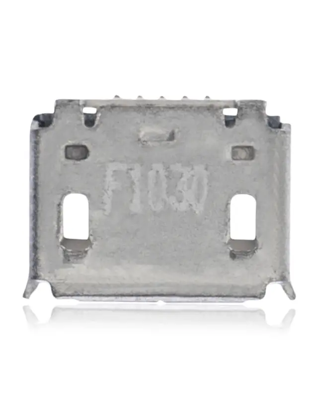 Connecteur de charge à souder — format Micro B, 5 broches, 4 points de fixation (C171)