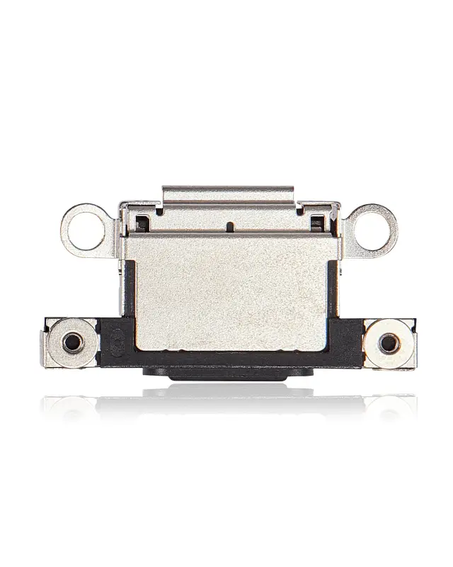 Connecteur de charge nu à souder pour Apple iPhone 15 / 15 Plus (noir, lot de 10) — réf. 107082130673