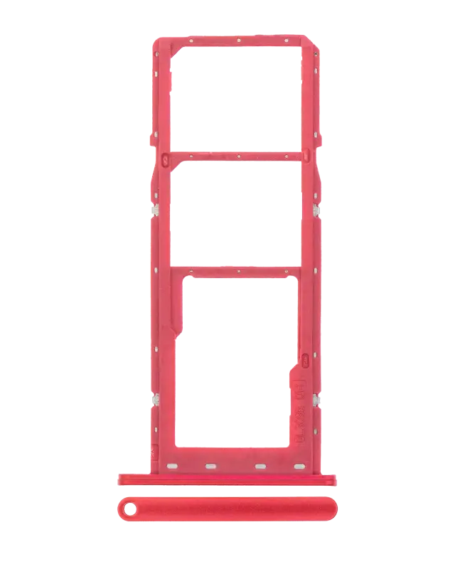 Tiroir SIM pour Samsung Galaxy A02S (A025 / 2020) / A03 (A035 / 2021) (rouge)