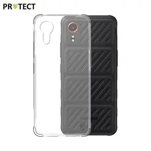 Coque Silicone Renforcée PROTECT pour Samsung Galaxy Xcover 7 Pro G766 Transparent
