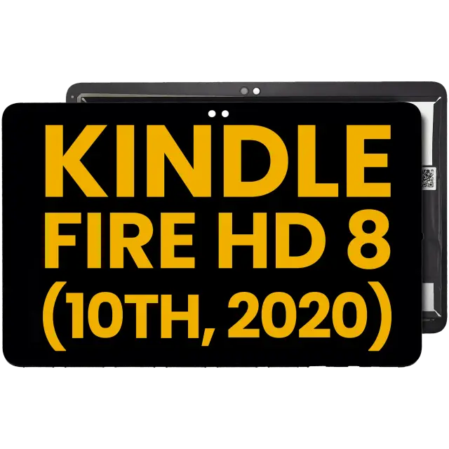 Écran LCD sans châssis pour Amazon Kindle Fire HD 8 (10th Gen, 2020) (reconditionné, toutes couleurs)