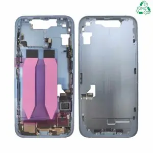 Châssis Intermédiaire Aftermarket (PIEC) Apple iPhone 14 Bleu