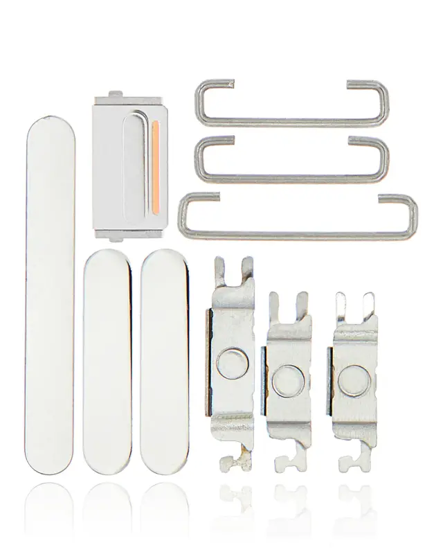Nappe volume pour Apple iPhone 12 Pro / 12 Pro Max (argent)