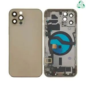 Coque de Réparation Complète Aftermarket (PIEC) Apple iPhone 12 Pro Or