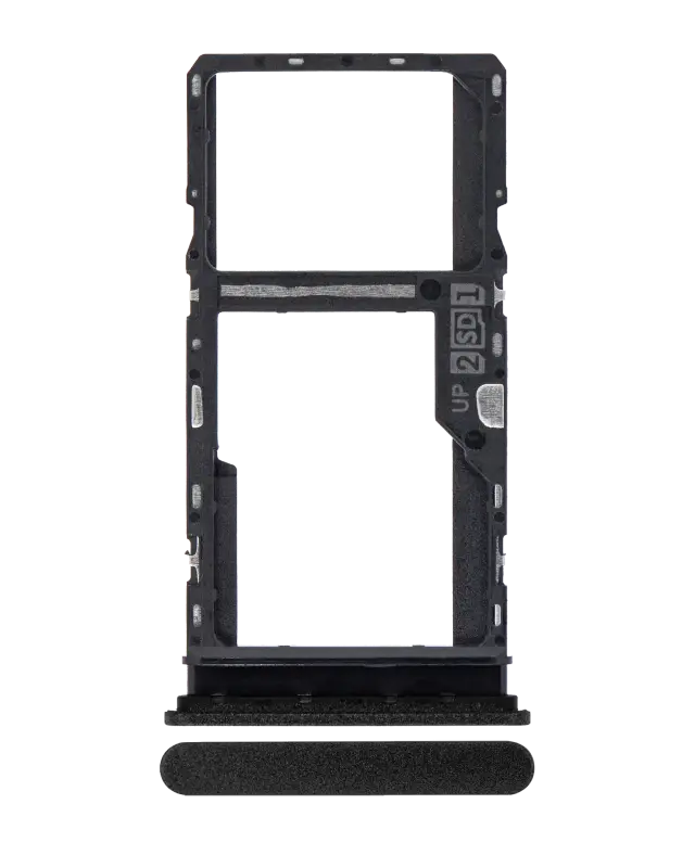 Tiroir SIM pour Motorola Moto G30 (XT2129 / 2021) (noir fantôme)