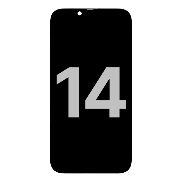 Écran OLED avec nappe du capteur de luminosité pour Apple iPhone 14 (origine d’occasion — grade A)
