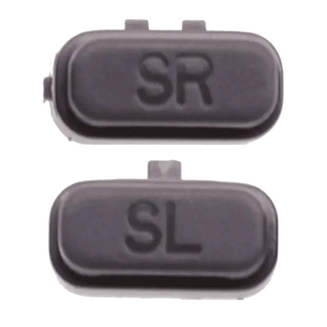 Boutons SR et SL pour manette Joy-Con Nintendo Switch (jeu de 2 pièces, noir)
