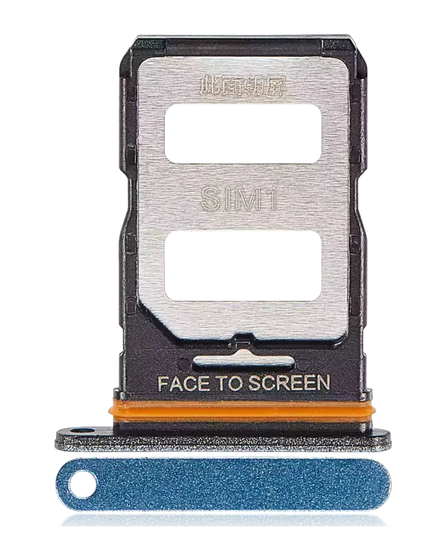 Tiroir SIM pour Xiaomi Redmi Note 12 Turbo / Poco F5 (bleu)