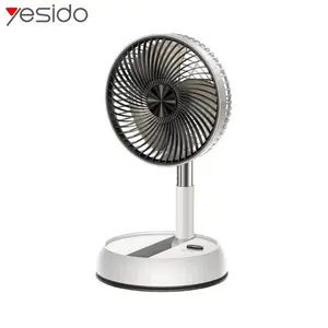 Ventilateur sur Pied Yesido YF11 Pliable et Ajustable (avec Télécommande) Blanc