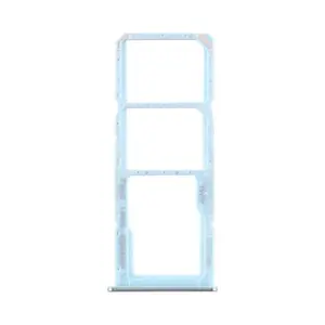 Tiroir Sim Premium Samsung Galaxy A71 A715 Bleu Prismatique