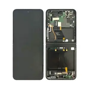Écran Tactile Original Assembled avec Châssis Compatible Samsung Galaxy Z Flip 5 5G F731 Vert / Bleu / Gris