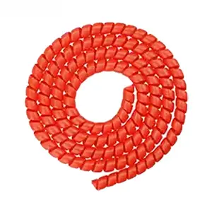 Protège-Câble Spirale pour Trottinettes Électriques (1m) (T-32) Rouge