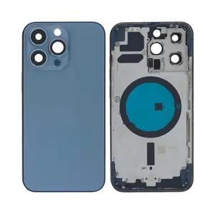 Coque de Réparation Complète Premium Apple iPhone 13 Pro (Without Parts) Bleu Alpin