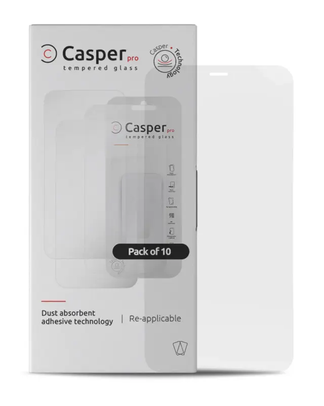 Verre trempé pour Apple iPhone 12 Mini (lot de 10, transparent)