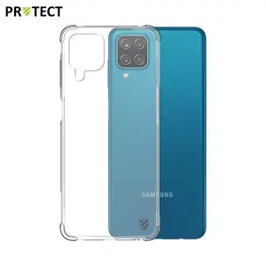 Coque Silicone Renforcée PROTECT pour Samsung Galaxy A12 A125/Galaxy M12 M127 Transparent