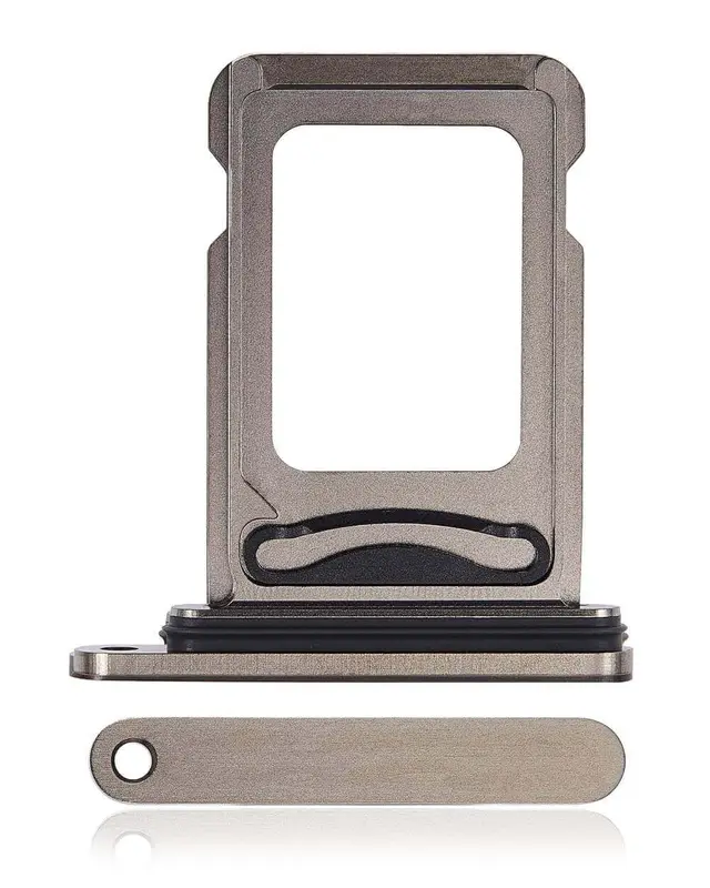 Tiroir SIM pour Apple iPhone 15 Pro / 15 Pro Max (Black Titanium)